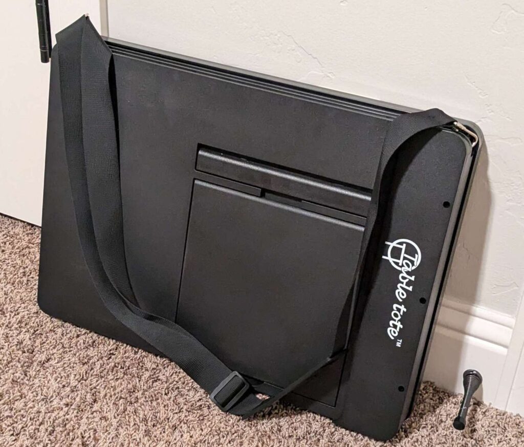 Tabletote Plus portable adjustable standing desk review – A portable workstation that goes where you go!